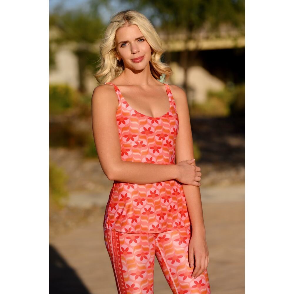 Yoga Democracy, Limitless Tank Peach Out, NWT XS S M L, XL, 3XL